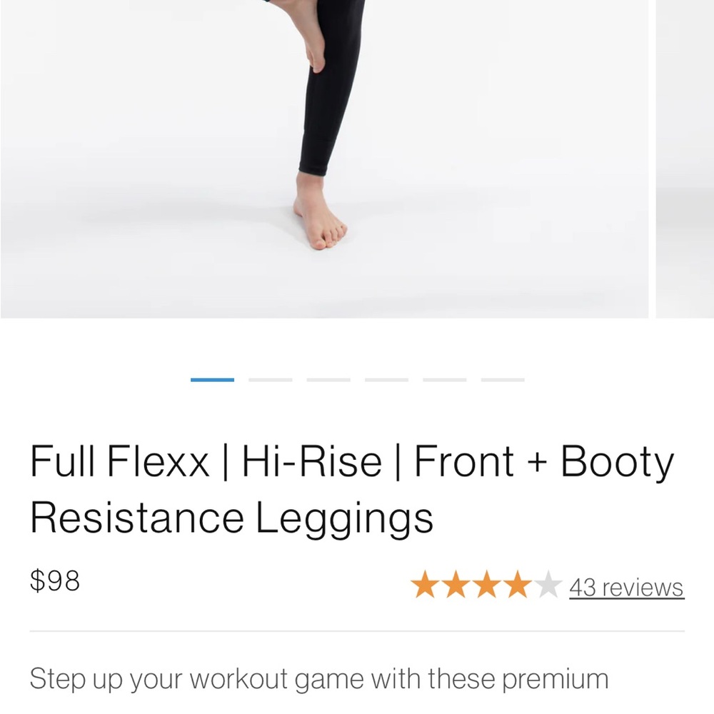 NWT- Sweetflexx Resistance Band Leggings